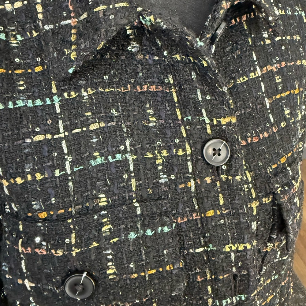LOFT Multicolor Tweed Jacket